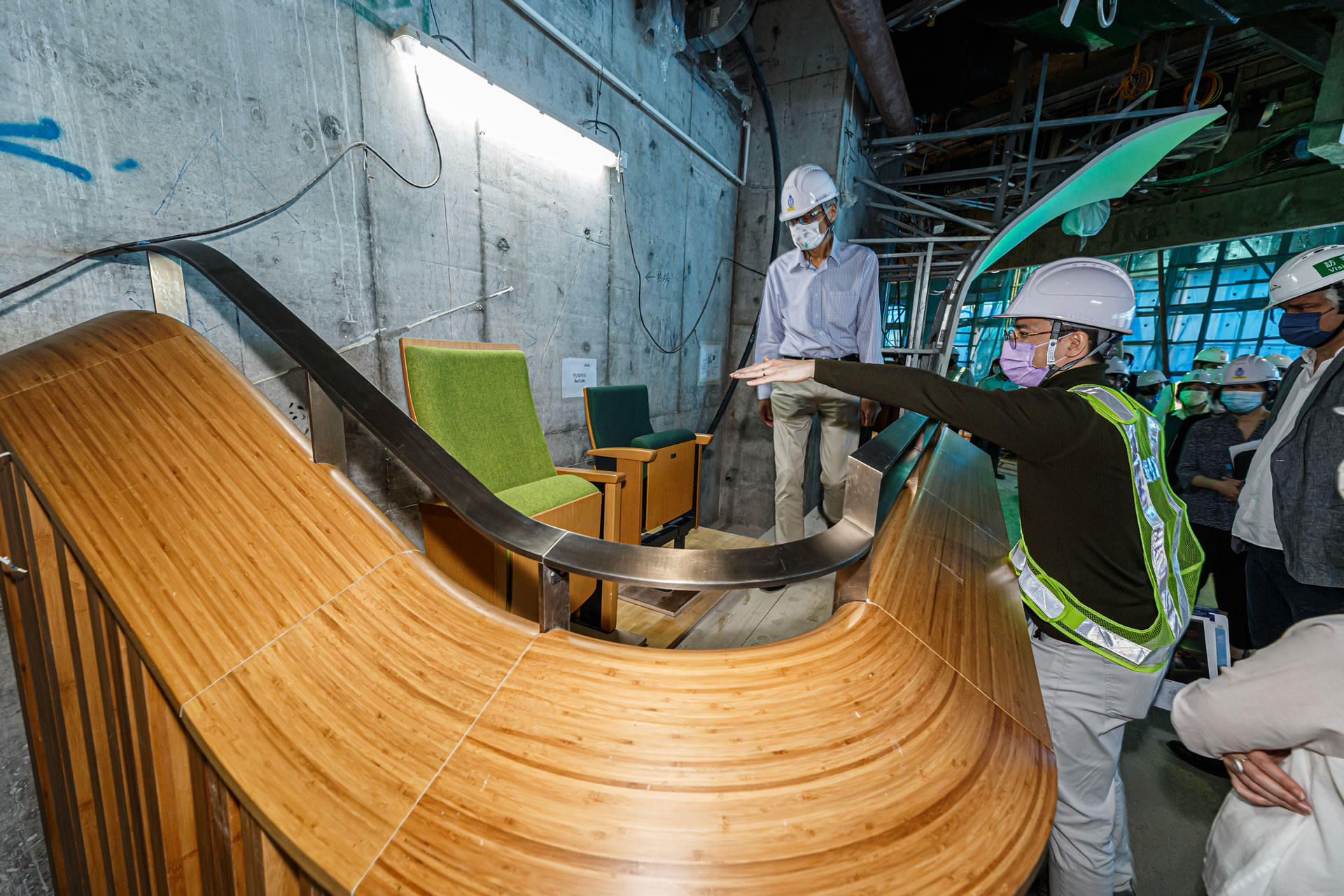 Shaw Auditorium - Construction